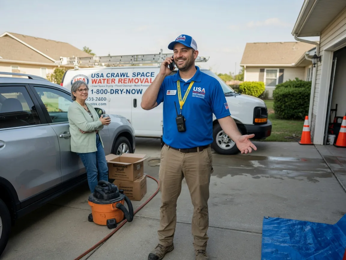 Crawl Space Water Removal Masterson, TX FAQs